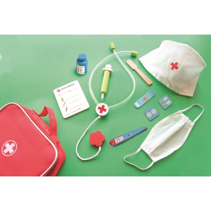 SET INFANTIL PROFESIÓN DE MADERA - SURTIDO