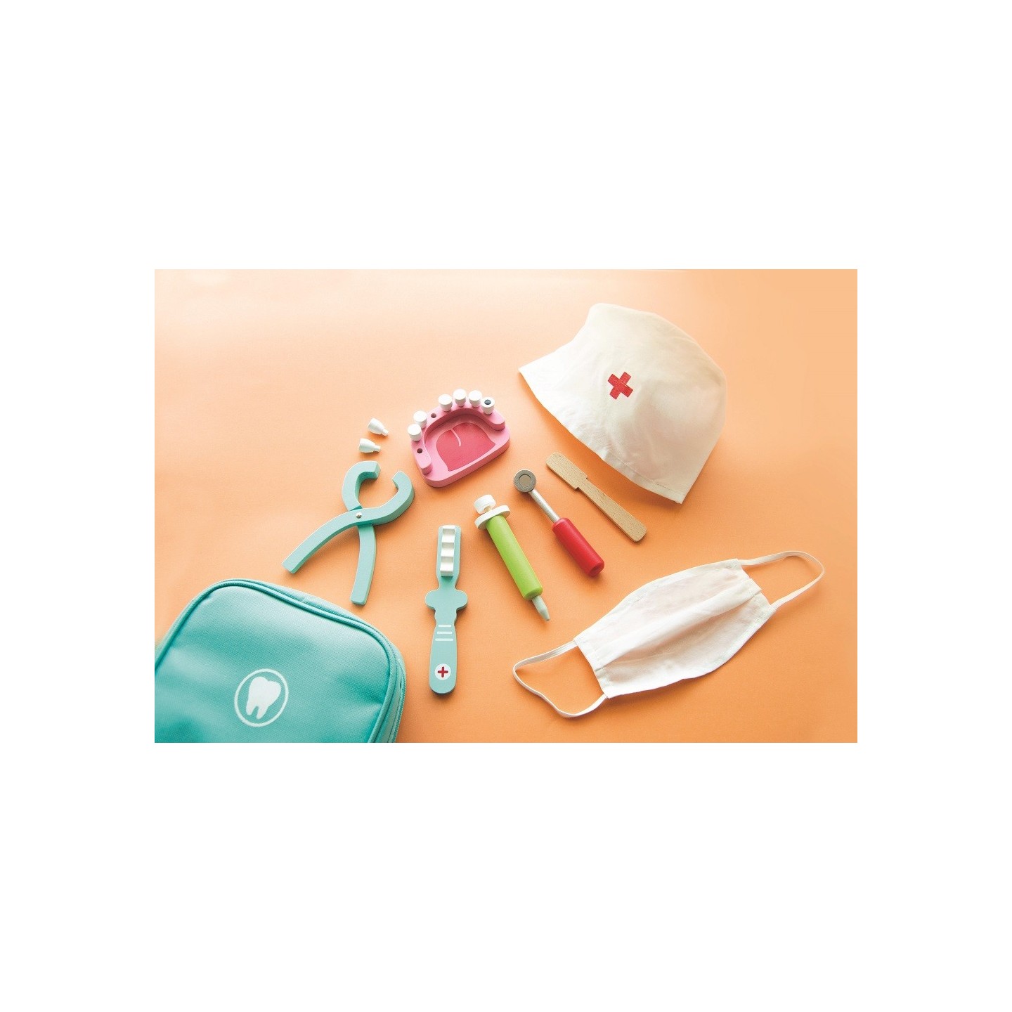 SET INFANTIL PROFESIÓN DE MADERA - SURTIDO