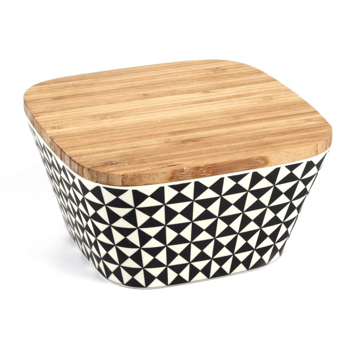 3 BAMBOO POTS SET