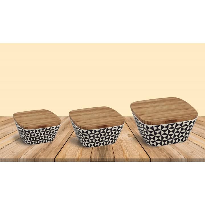 CONJUNTO 3 BOIÕES DE BAMBU - S+M+L