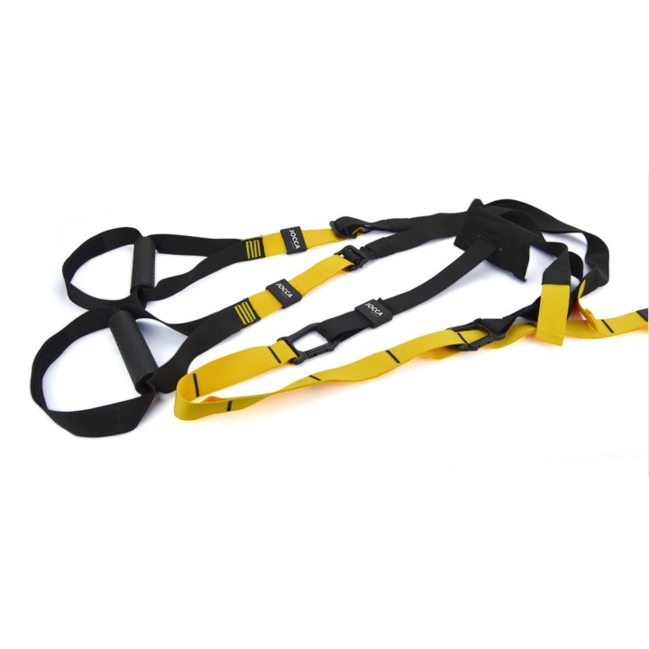 suspensión trx cuerdas entrenamiento jocca