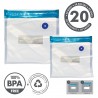 SET OF 20 VACUUM BAGS FOR RECHARGEABLE SEALER WITH 5 BAGS INCLUDED