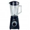 ▷ Batidor with glass glass glass and stainless steel base Jocca