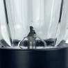 ▷ Batteria con vaso di vetro e base in acciaio inossidabile Jocca