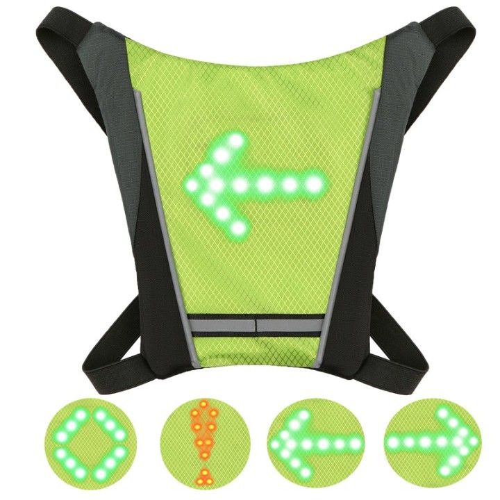 ▷ Vest for cyclists with indicators Jocca