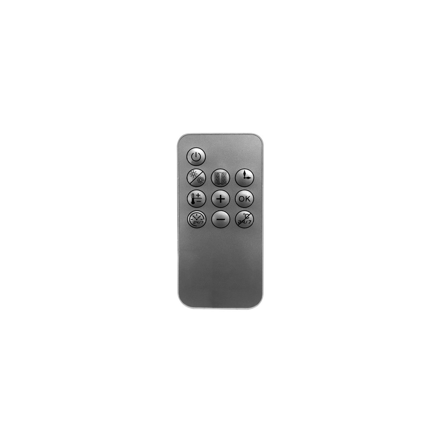 Wall thermal controller with control