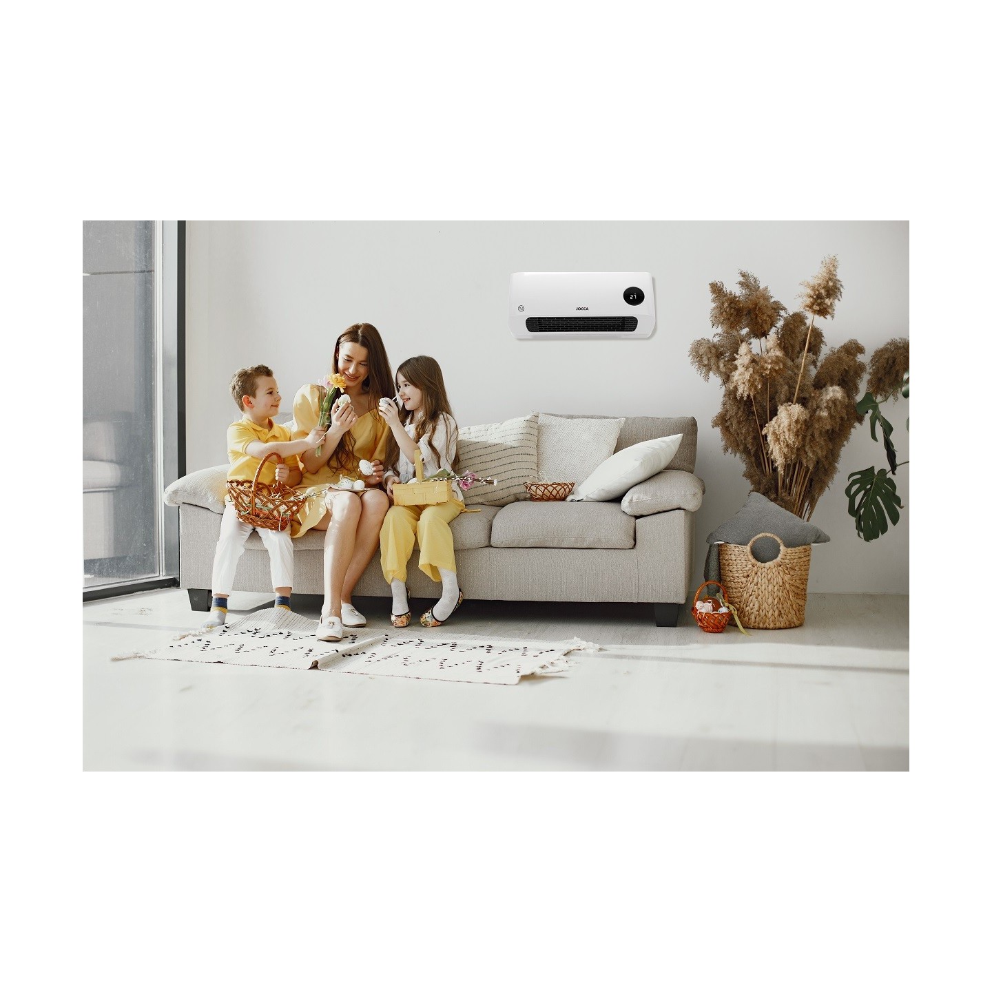 TERMOVENTILADOR DE PARED CON MANDO