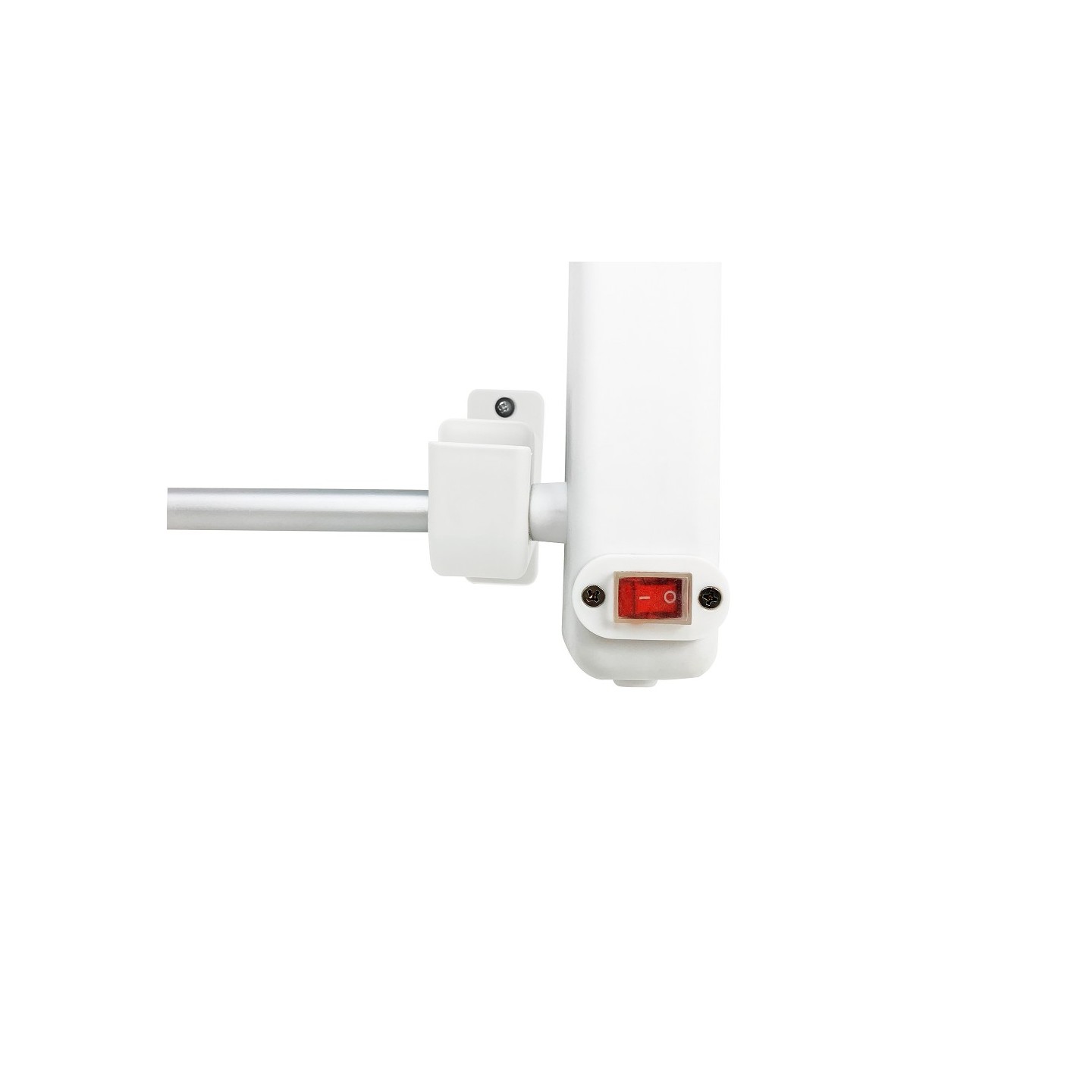 Toallero Eléctrico de Pared Blanco con 5 Barras Calefactoras | JOCCA