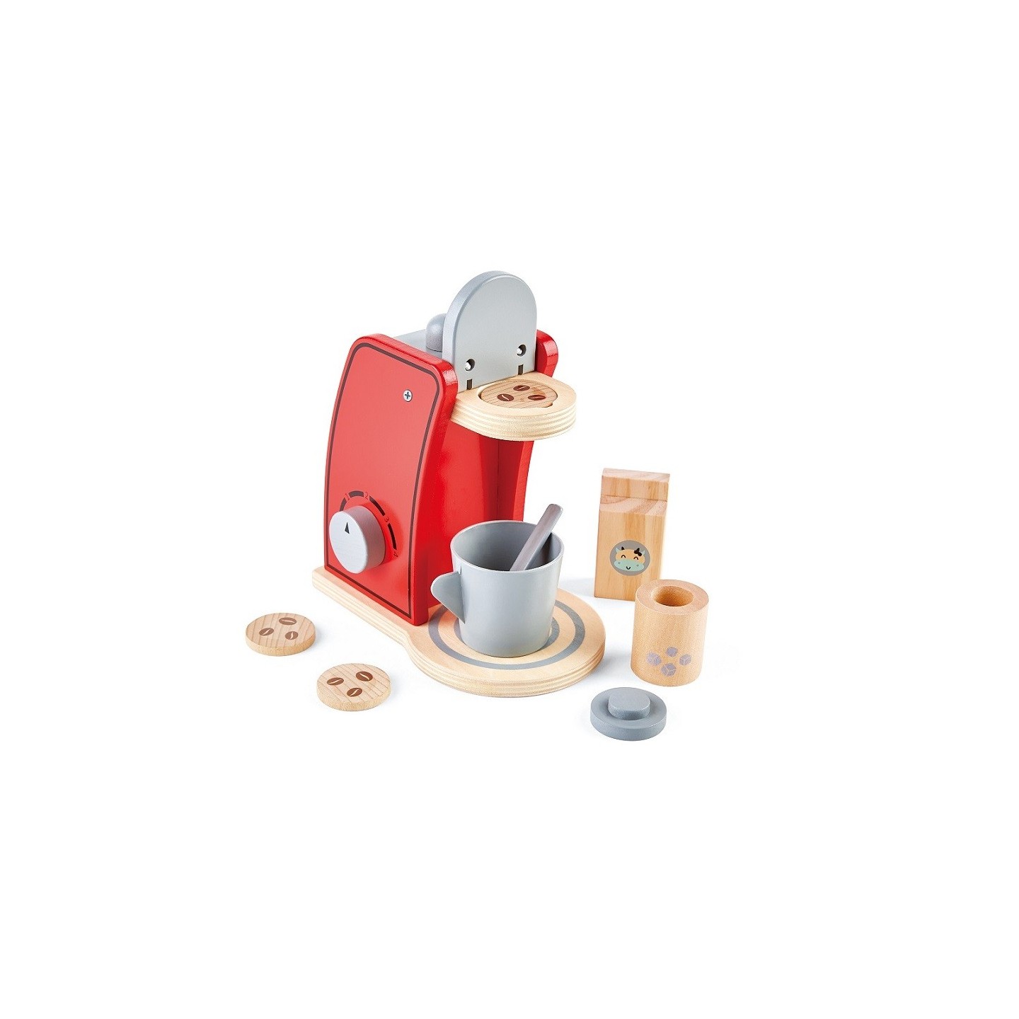 WOODEN TOY - COFFEE MACHINE