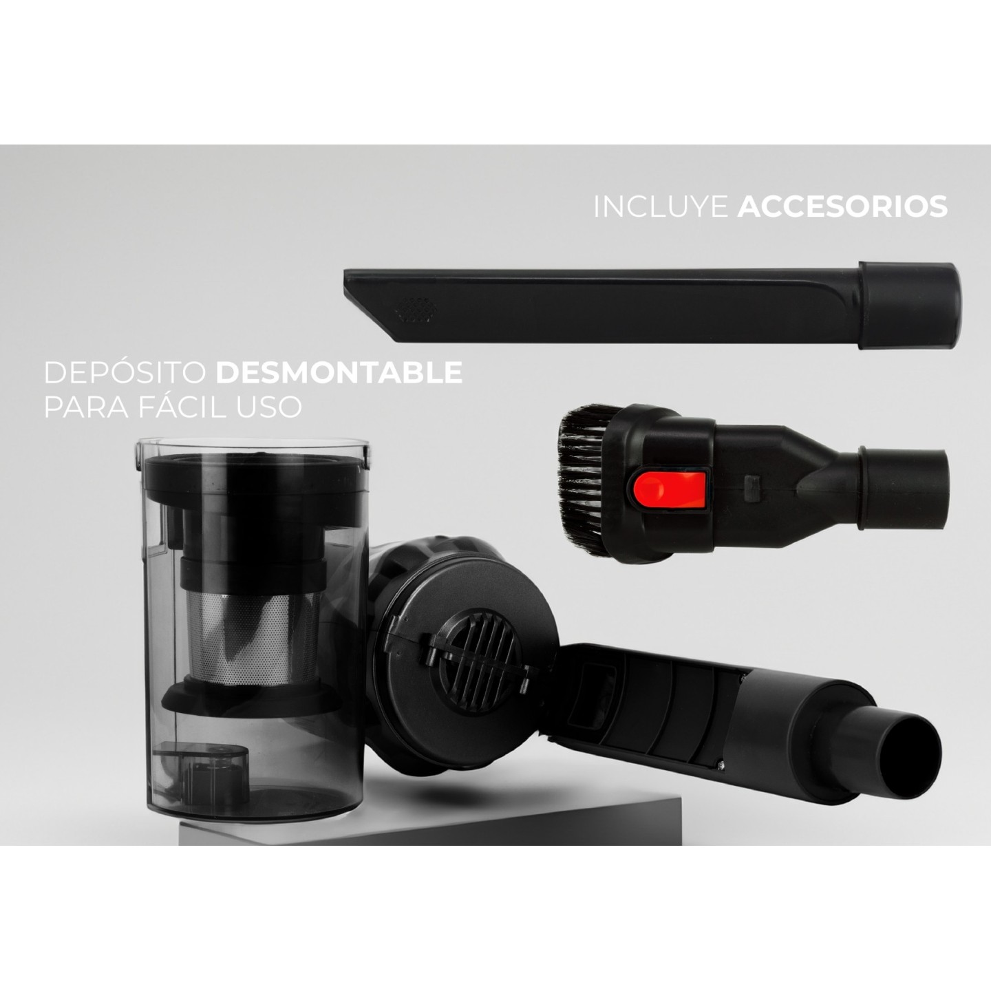 ▷ Aspirator Besen 2 in 1 Kabel Jocca