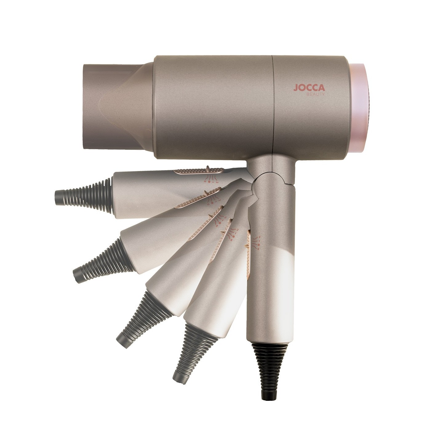 Sèche-cheveux compact avec peignes