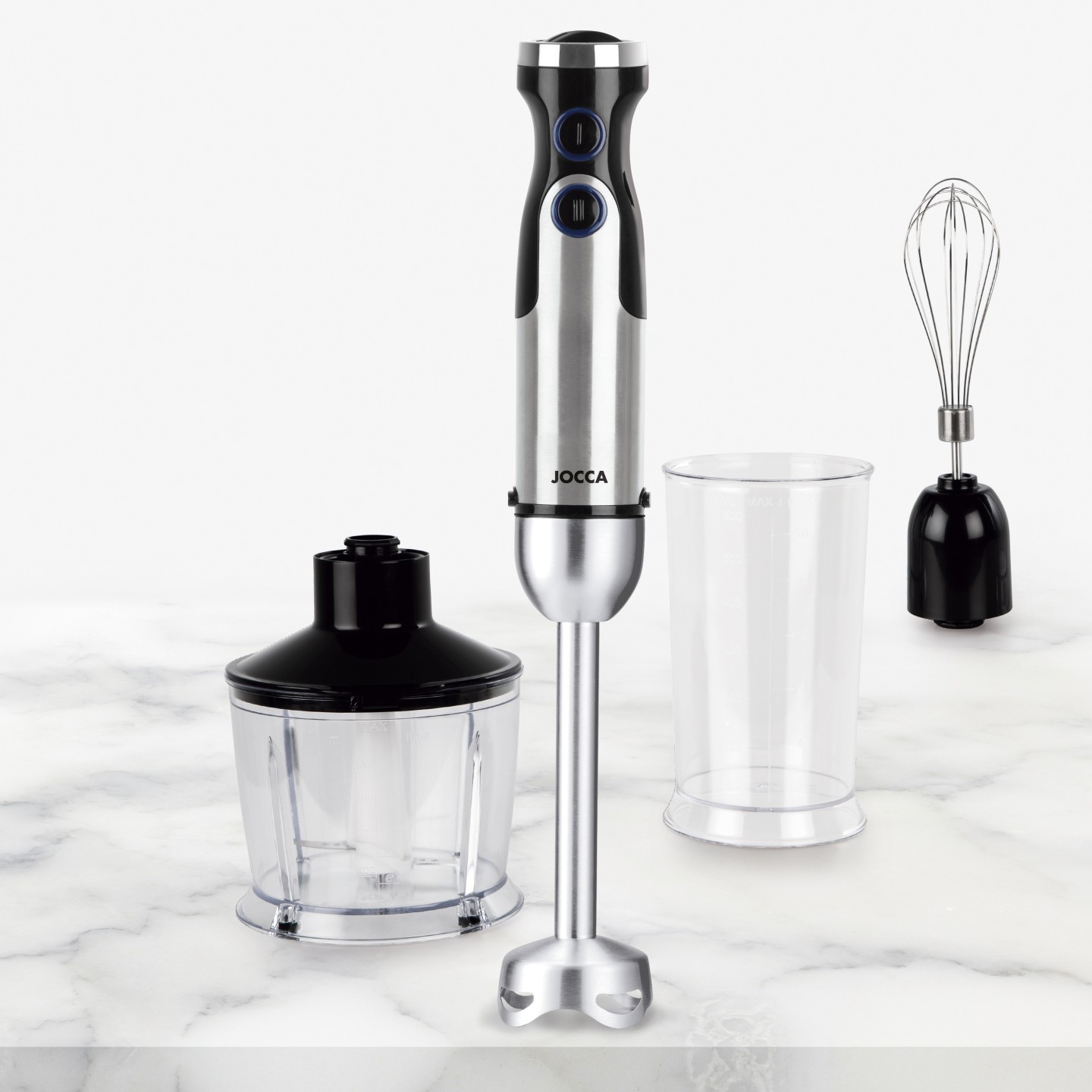 Blender 1200W hand with accessories and turbo function | Jocca