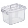 Trois boîtes de rangement