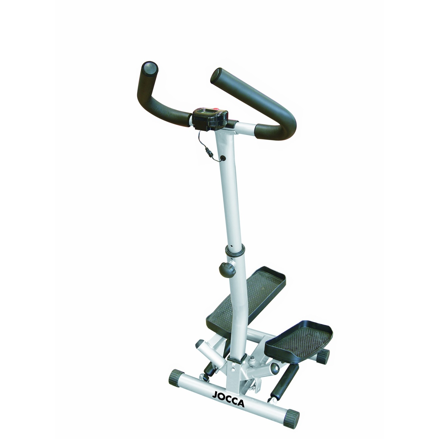 Side Stepper with digital screen and padded handles for home | Jocca