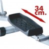 Side Stepper mit digitalem Bildschirm und gepolsterten Griffen für Home | Jocca