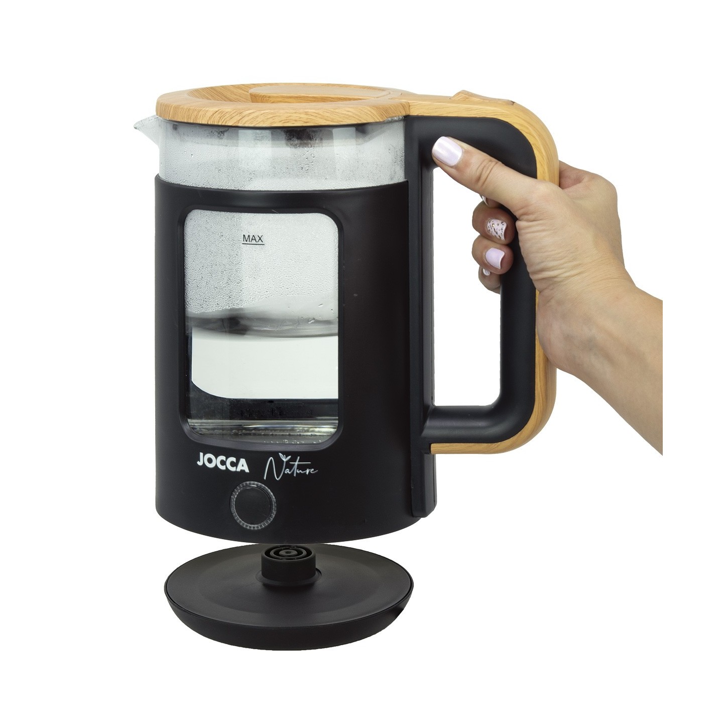 Hervidor de Agua JOCCA Eléctrico 1,8L NATURE
