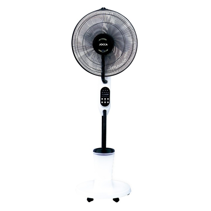 Ventilatore nebulizzatore con manopola e ruote
