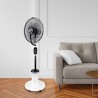 Ventilatore nebulizzatore con manopola e ruote