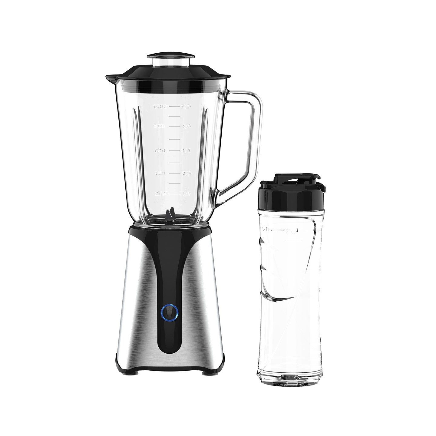 WITH CRYSTAL JAR AND BOTTLE