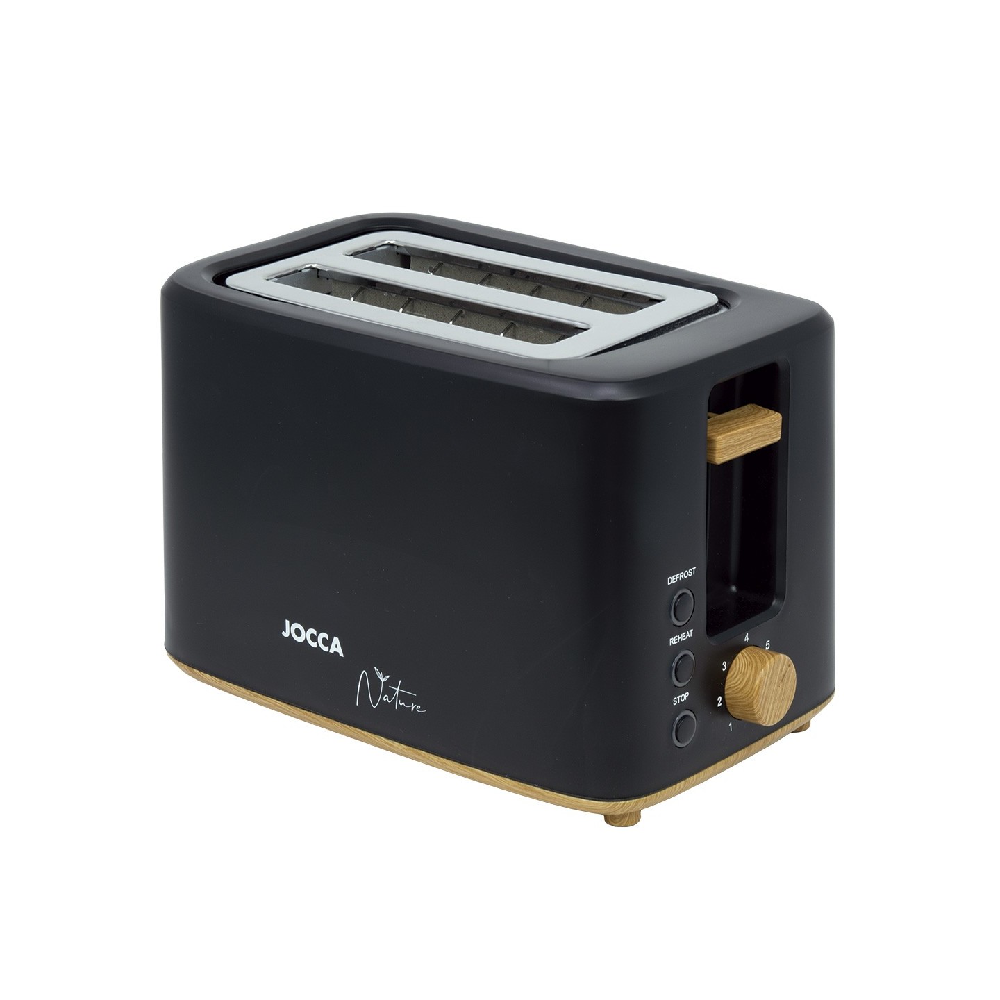 Nature toaster with 2 slots, 7 levels and advanced features | Jocca