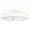 Teto do ventilador de teto com luz LED e jocca bluetooth