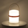 LAMPARA LED DE MESA PORTATIL CON ASA DE BAMBOO