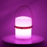 LAMPARA LED DE MESA PORTATIL CON ASA DE BAMBOO