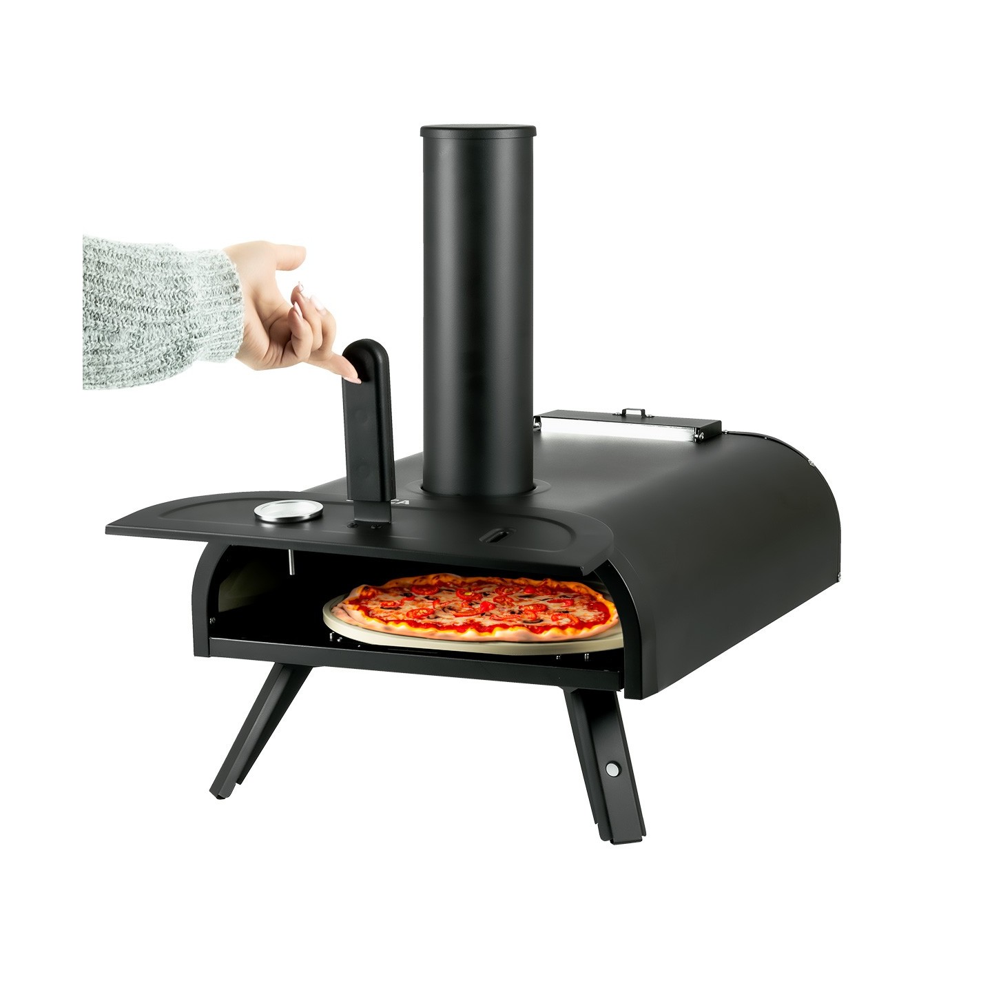 Forno de pizza de pellet