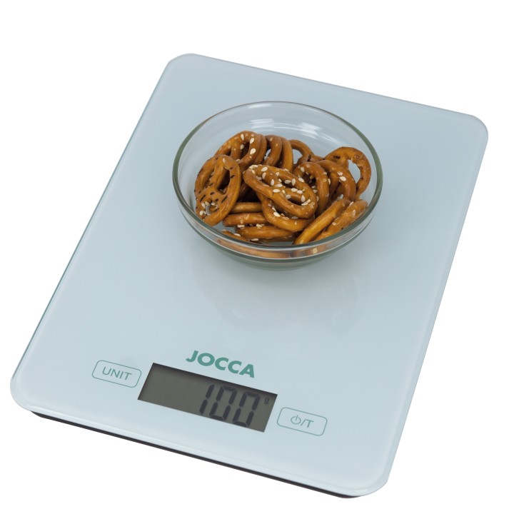 ▷ Kitchen scale Jocca white