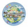 JUGUETE PUZZLE CIRCULAR DE DIBUJOS - assortment