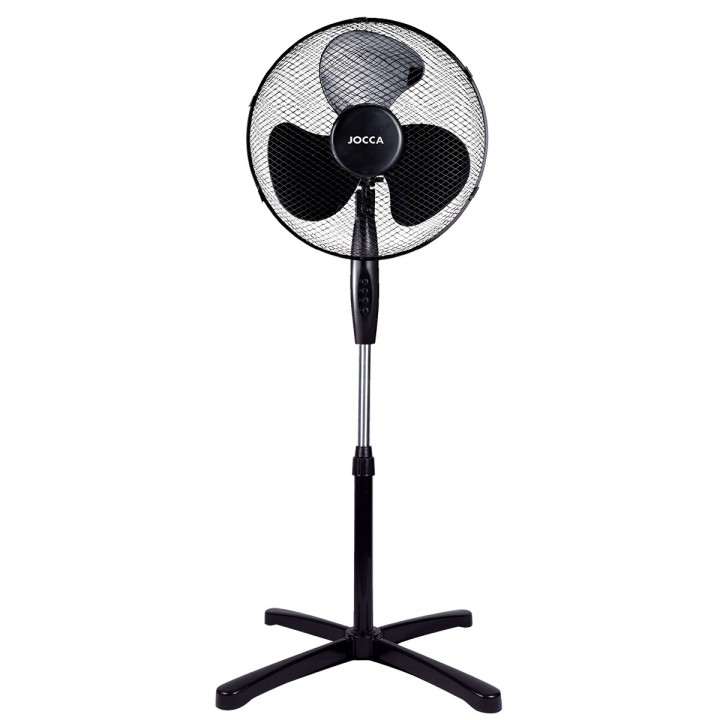 VENTILADOR JOCCA DE PIE BLANCO/AZUL O NEGRO