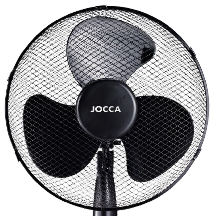 VENTILADOR JOCCA DE PIE BLANCO/AZUL O NEGRO