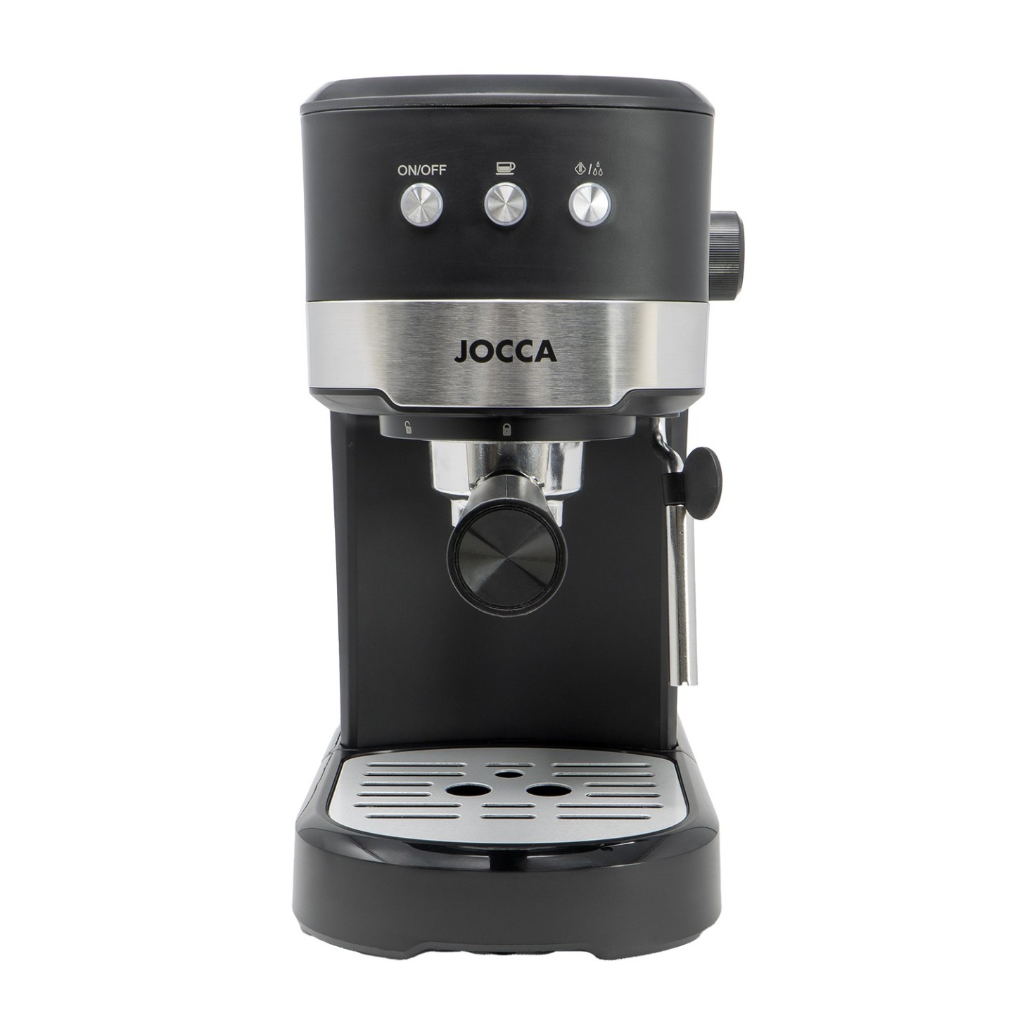 Caffettiera espresso 20 bar con vaporizzatore e deposito rimovibile 1,25L | Jocca