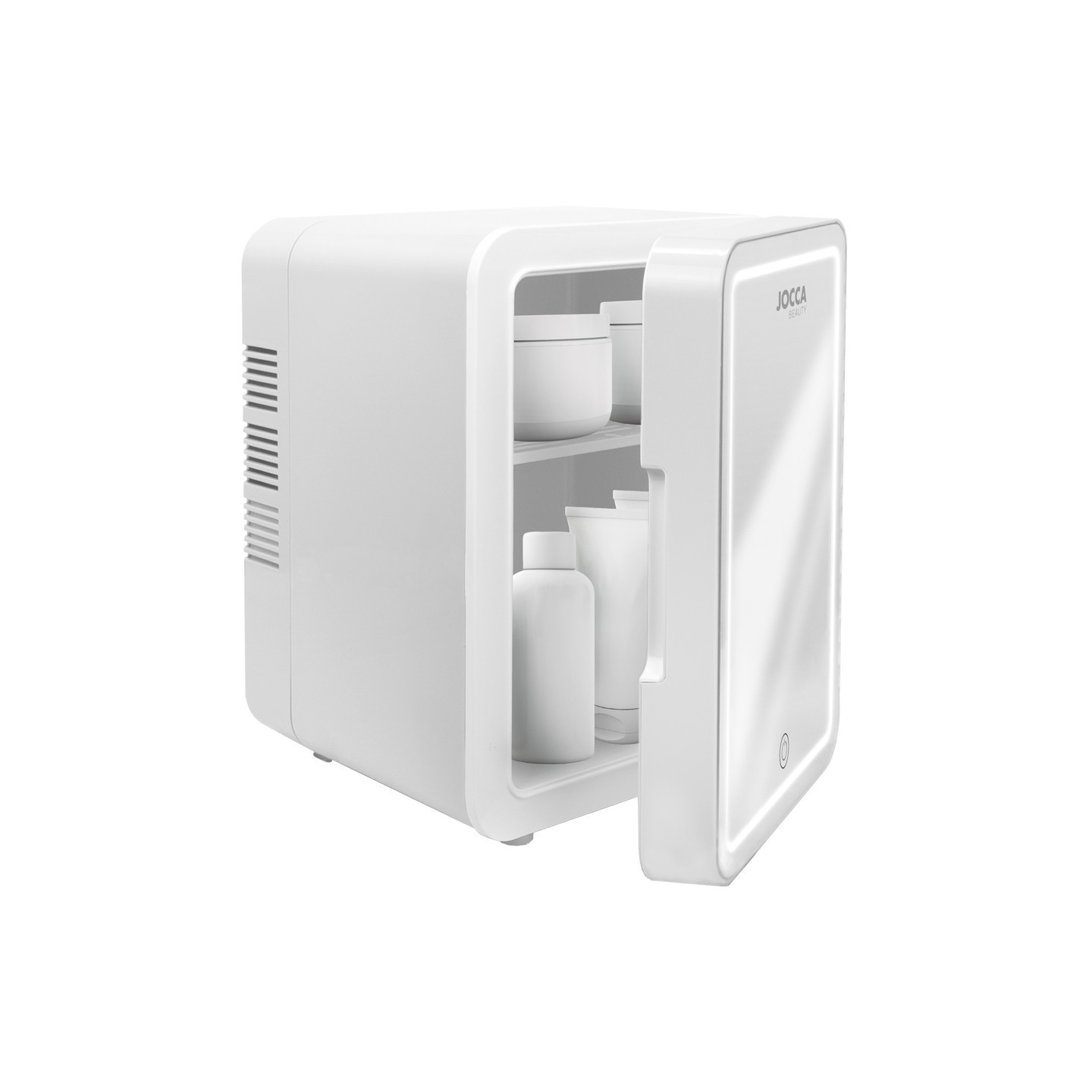 Mini Fridge Jocca with LED mirror 4L