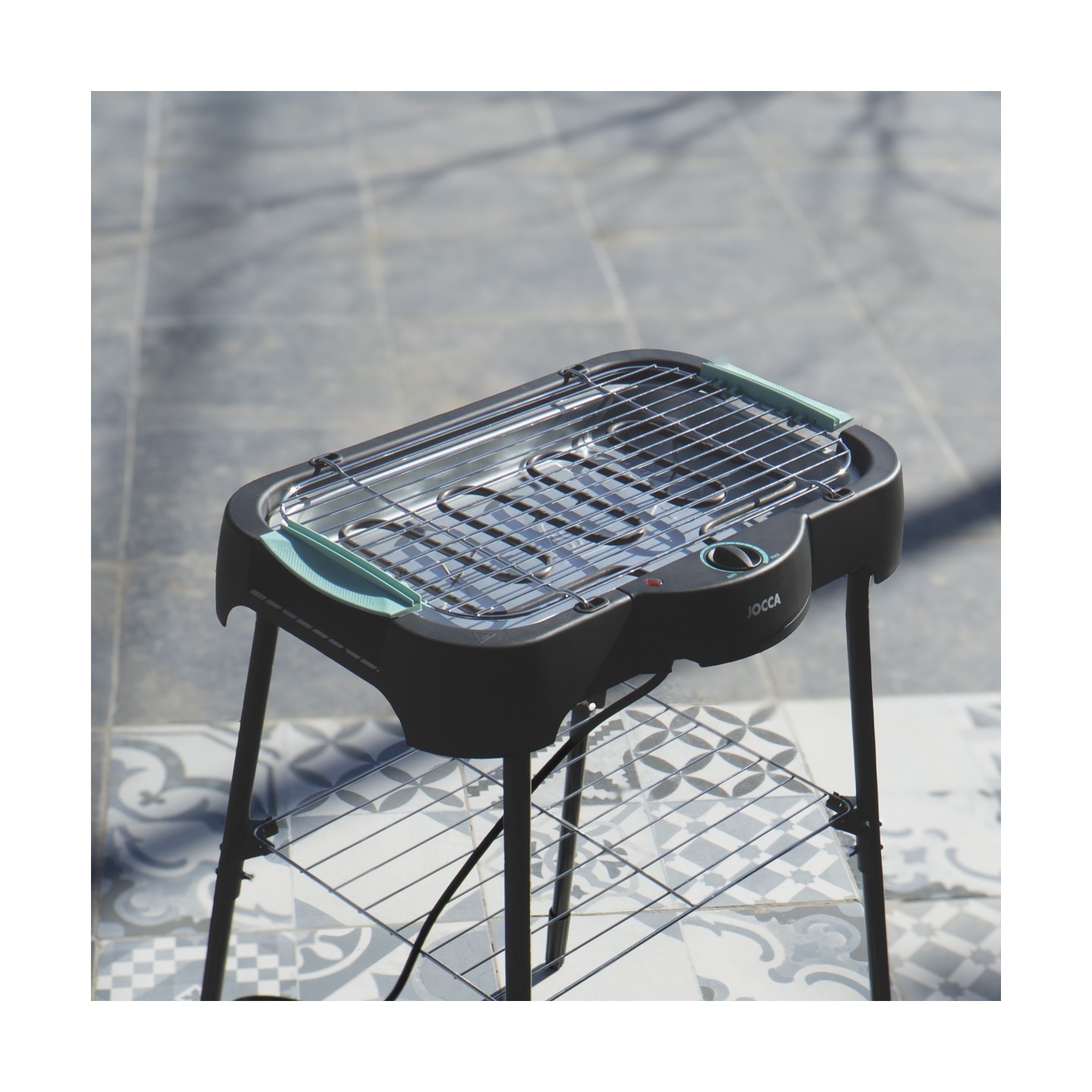 Electric Barbecue with Patas Jocca, 2000W