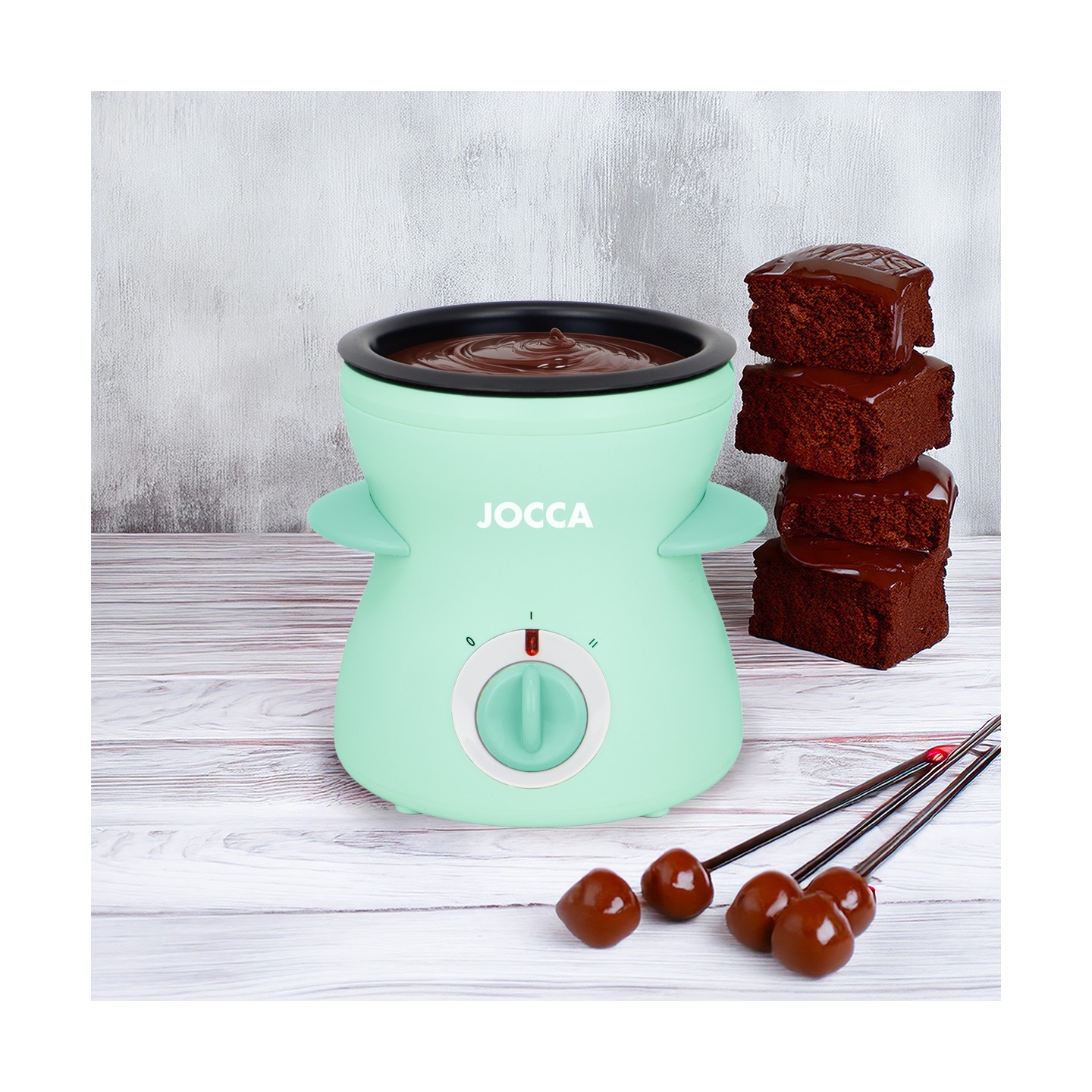 Fondue Machine Jocca Turquesa