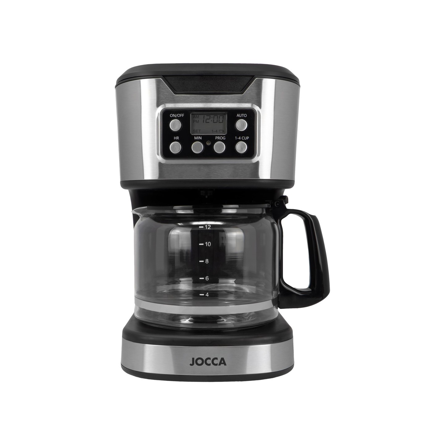 Caffettiera Digital Dripping 1500ml con brocca di vetro e timer | Jocca