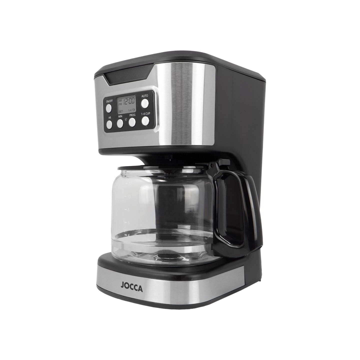 Digital Dripping Coffee Maker 1500ml with glass jug and timer | Jocca