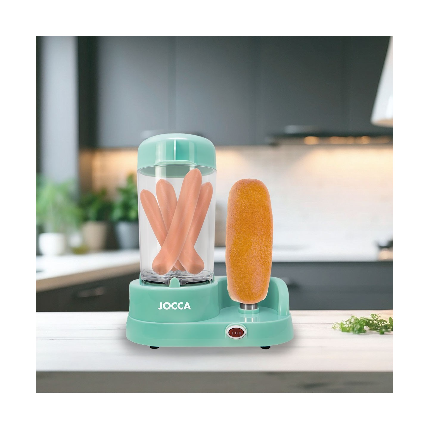 Máquina de Perritos Calientes Funny Cooking Turquesa Jocca
