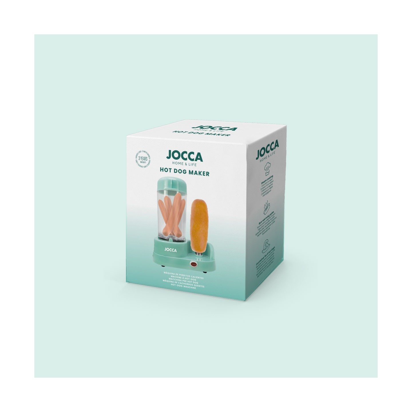 Máquina de Perritos Calientes Funny Cooking Turquesa Jocca