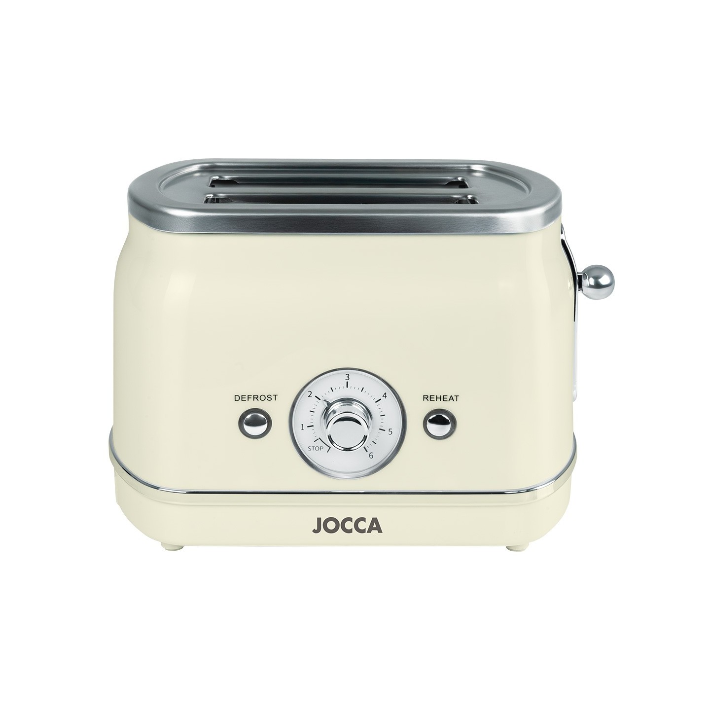 Torradeira de creme vintage 2 fatias com funções 3 em 1 700W | Jocca