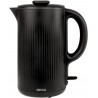 Schwarzer elektrischer Wasserkocher 1.8l Edelstahl 1500W | Jocca