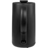 Bouilloire électrique noir 1.8L en acier inoxydable 1500W | Jocca