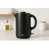 Bouilloire électrique noir 1.8L en acier inoxydable 1500W | Jocca
