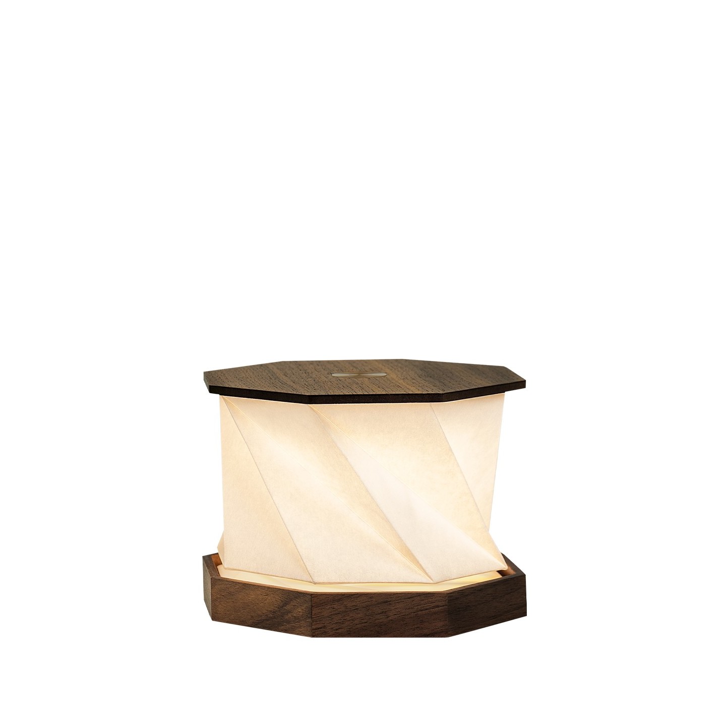 Lámpara LED plegable con luz regulable y diseño origami