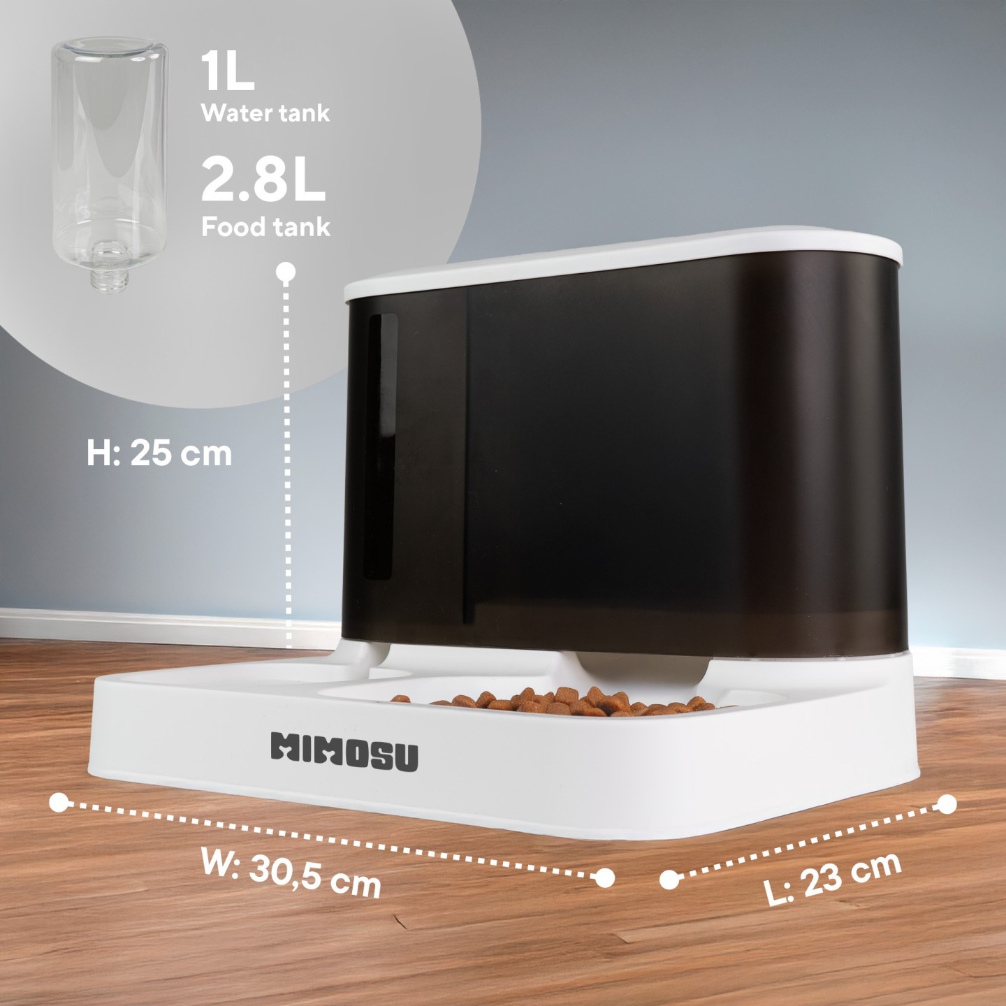 Dispensador Automático de Agua y Comida JOCCA