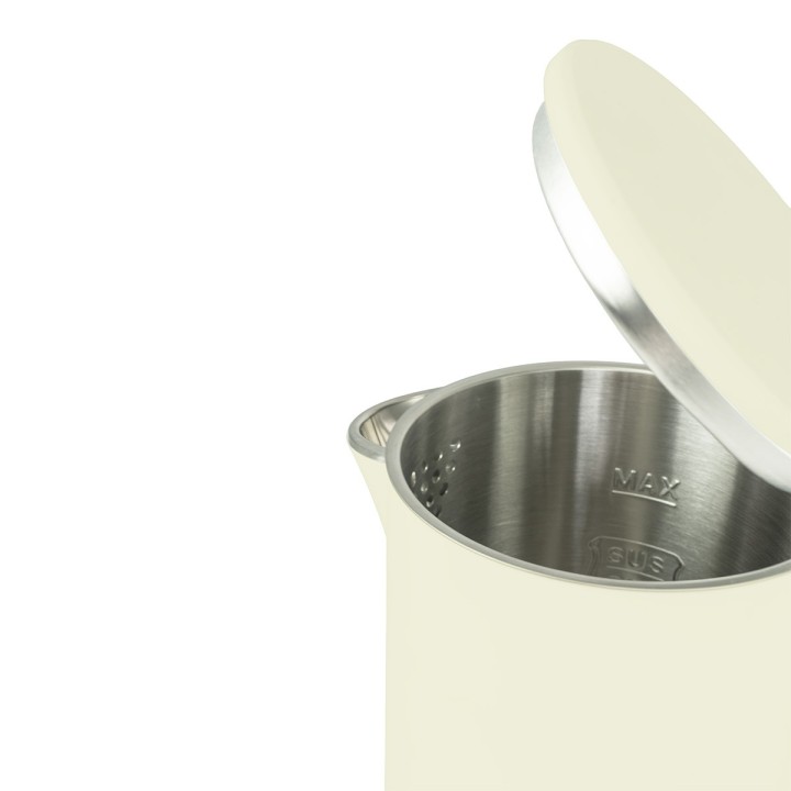 Hervidor eléctrico retro 1,7L de acero inoxidable 1500W | JOCCA