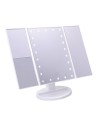 Espejo De Maquillaje Plegable Con Luz LED Y Aumento 1X/2X/3X JOCCA