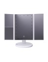 Espejo De Maquillaje Plegable Con Luz LED Y Aumento 1X/2X/3X JOCCA