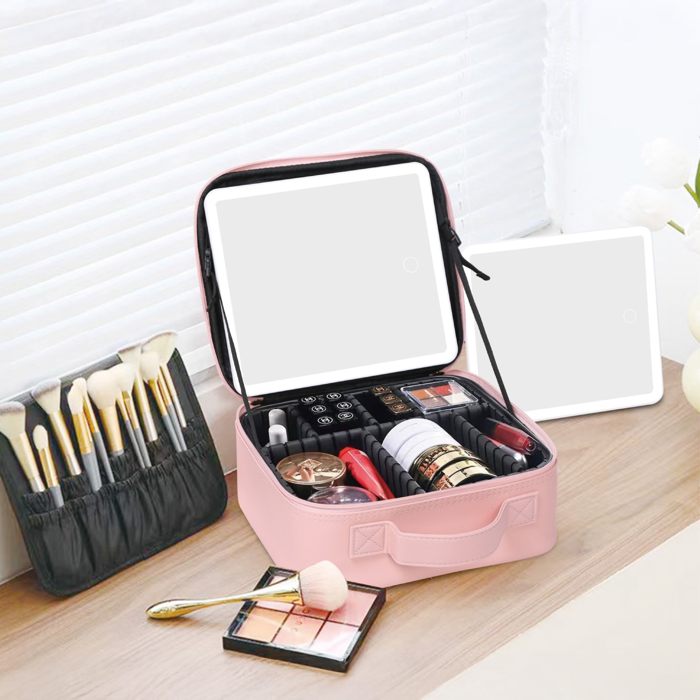 Porte-documents de maquillage avec portable portable rechargeable JOCCA
